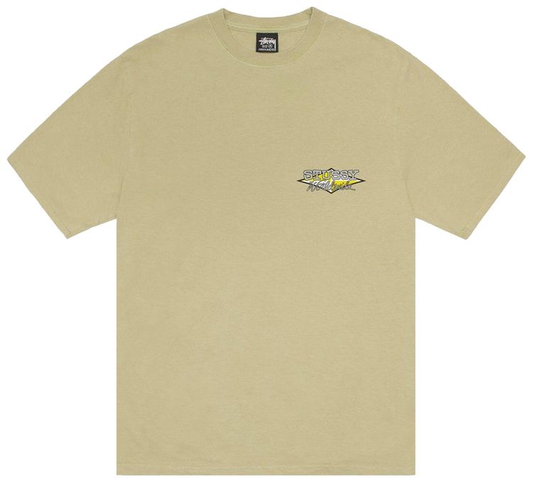 Stussy Worldwide Diamond Tee Pigment Dyed Elm
