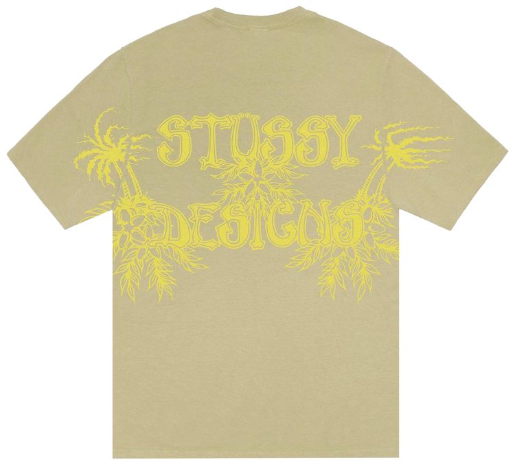 Stussy Wes Palms Tee Pigment Dyed Elm