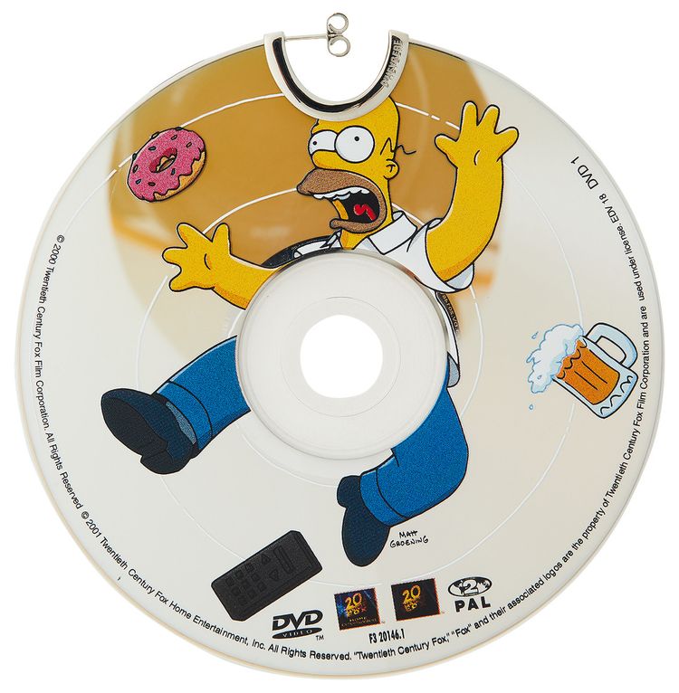 GOAT Exclusive for Manifesto Dheygere CDDVD Hoop The Simpsons