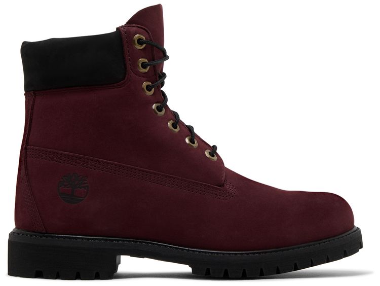 Timberland 6 Inch Premium Boot Burgundy