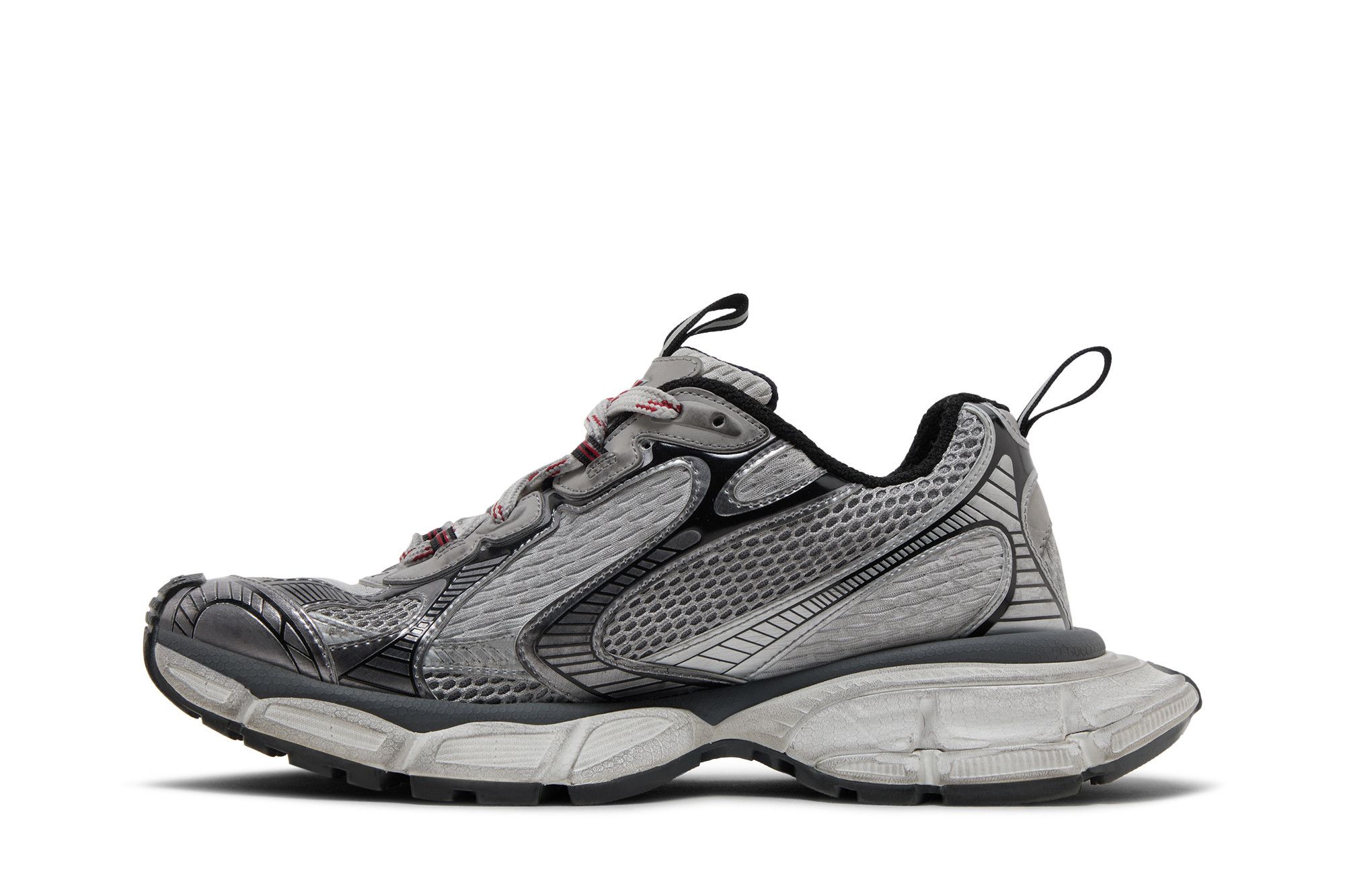 ホスロー シルバー3XL Buy Balenciaga 3XL Sneaker 'Worn-Out - Grey White' - 734734 W3XL5