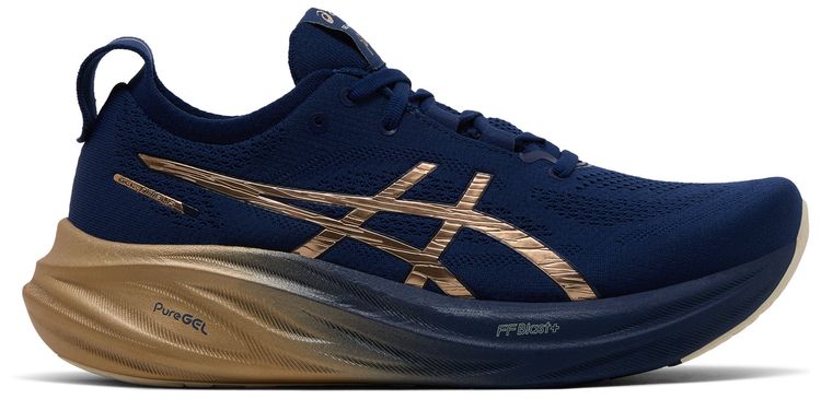 Asics Gel Nimbus 26 Platinum Blue Expanse Champagne