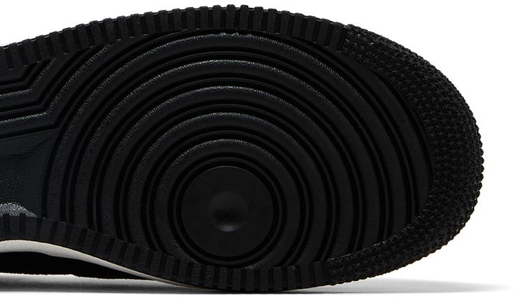 Nike Air Force 1 07 LV8 Embroidered Swoosh Black Sail