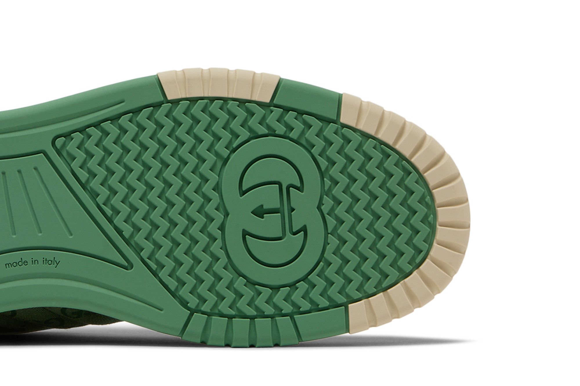グッチ GUCCI グリーン Tストラップ フラットシューズ　36 1/2 グッチ ダイヴ〕ウォッチ（40 mm） ・グリーン/レッド/グリーン