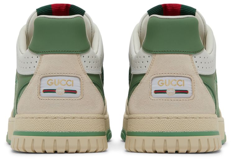 Gucci Re Web Sneaker GG Canvas   Ivory Green
