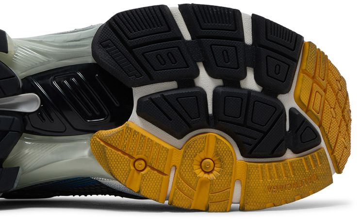 Balenciaga Runner Sneaker Grey Orange Aqua