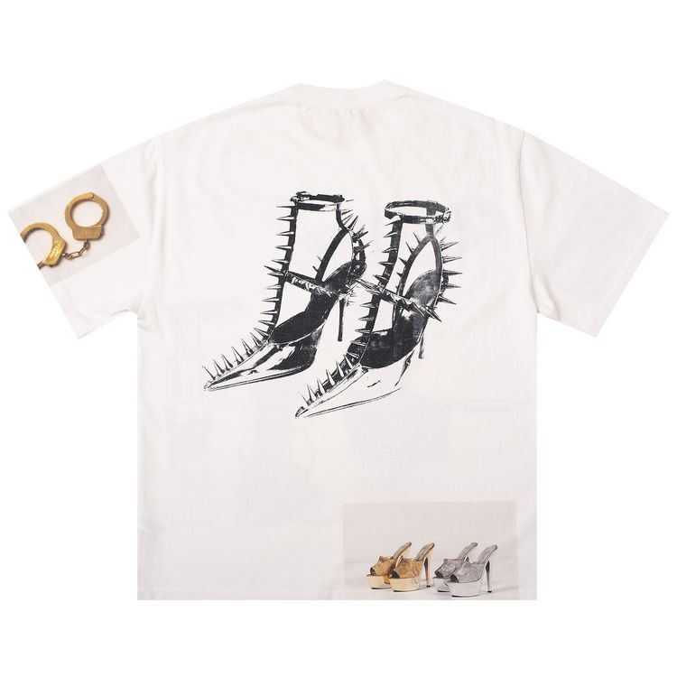 Ladycotton x Sylvie Fleury  Mushrooms Short Sleeve Tee