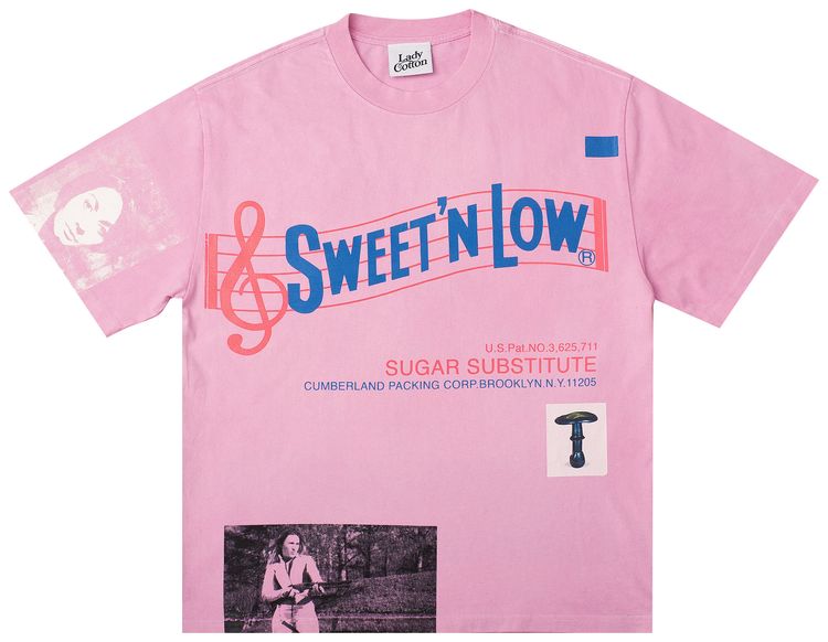 Ladycotton x Sylvie Fleury Sweet N Low Short Sleeve Tee