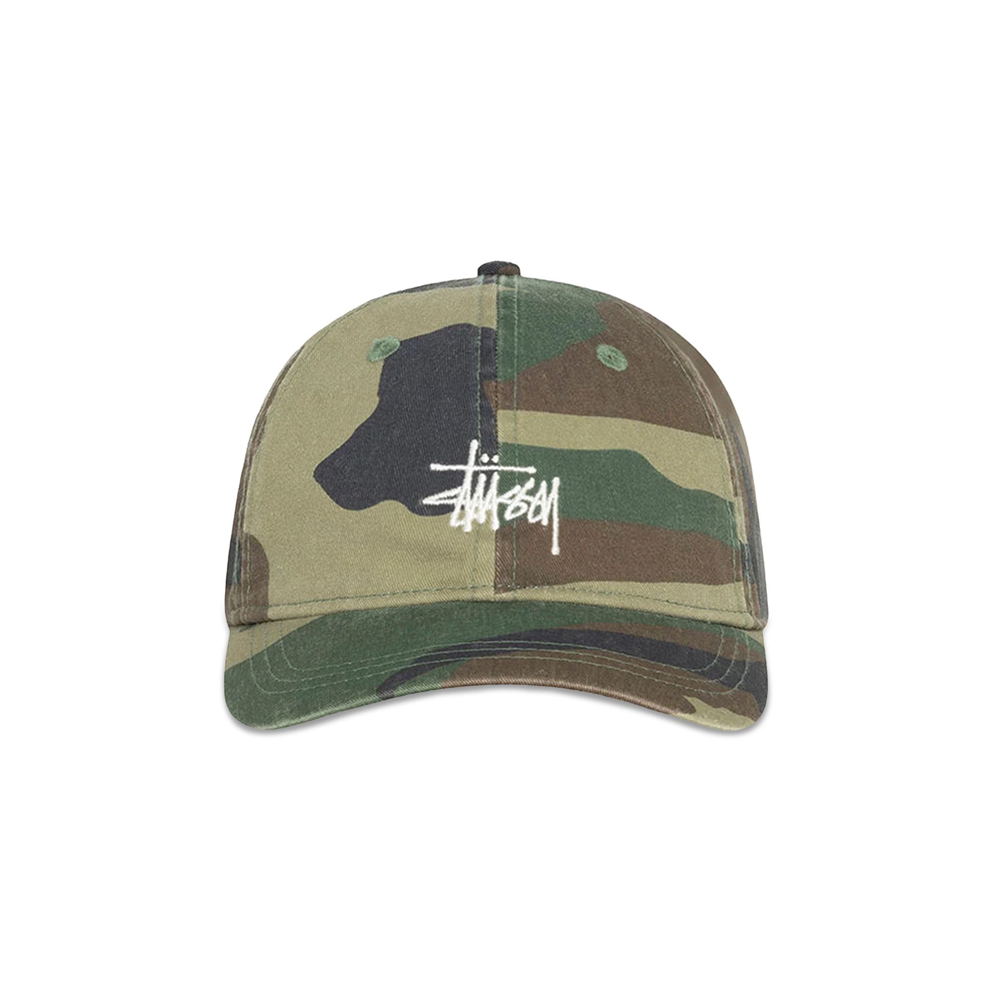Buy Stussy Basic Cap Washed 'Woodland Camo' - 1311163 WOOD | GOAT