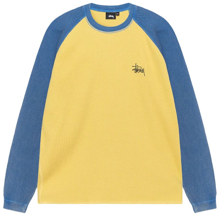 Stussy Basic Thermal 2 Tone Yellow