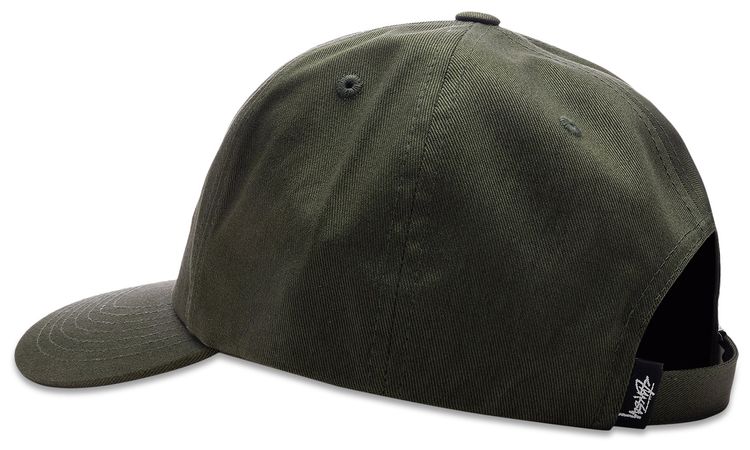 Stussy Mid International Sport Strapback Cap Dark Olive