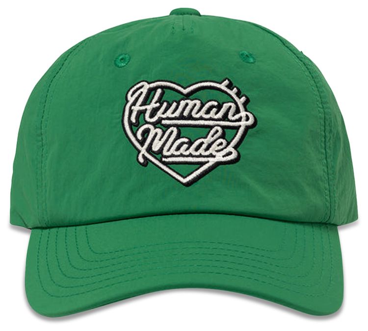Human Made 6 Panel Nylon Cap Green