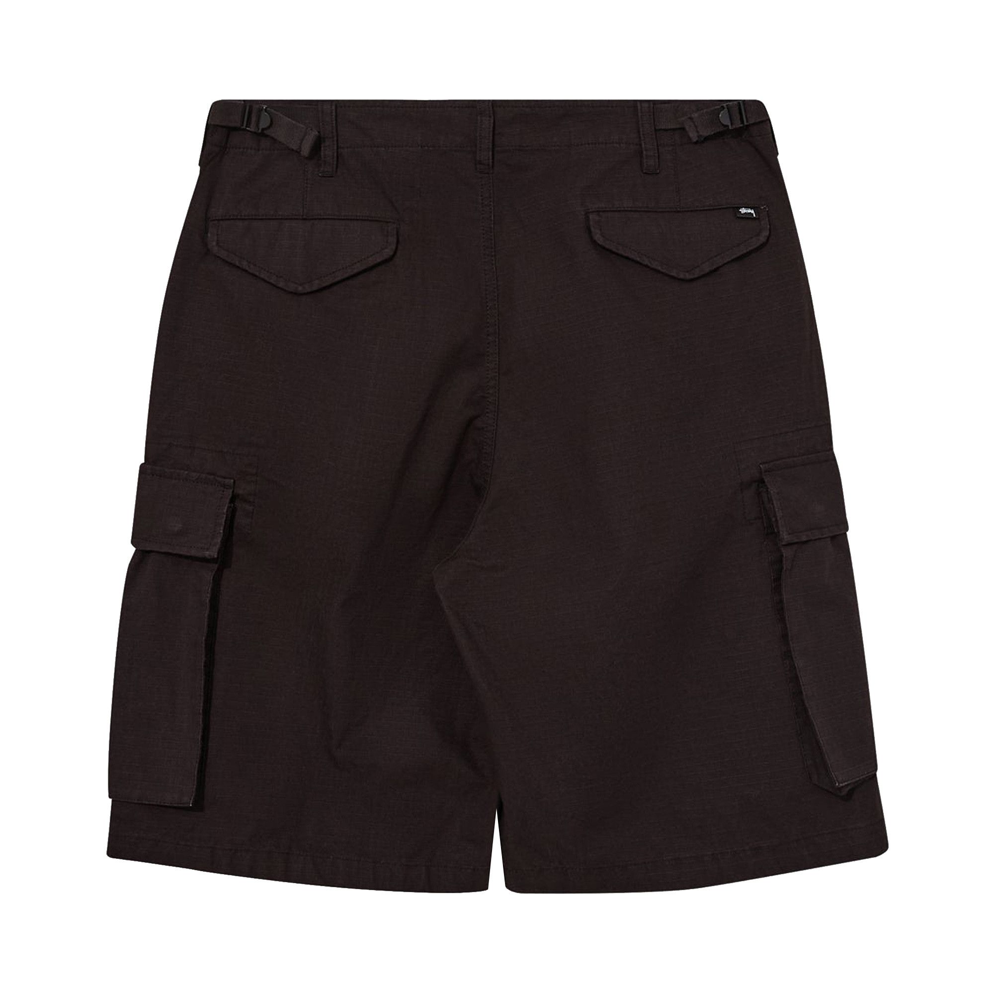 Buy Stussy Ripstop Cargo Shorts 'Black' - 112338 BLAC | GOAT