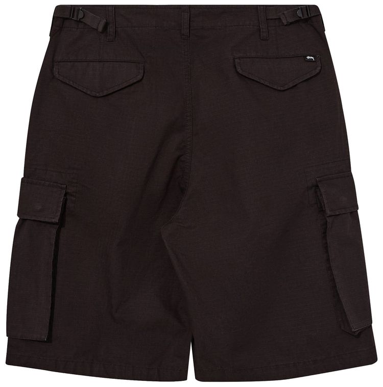 Stussy Ripstop Cargo Shorts Black