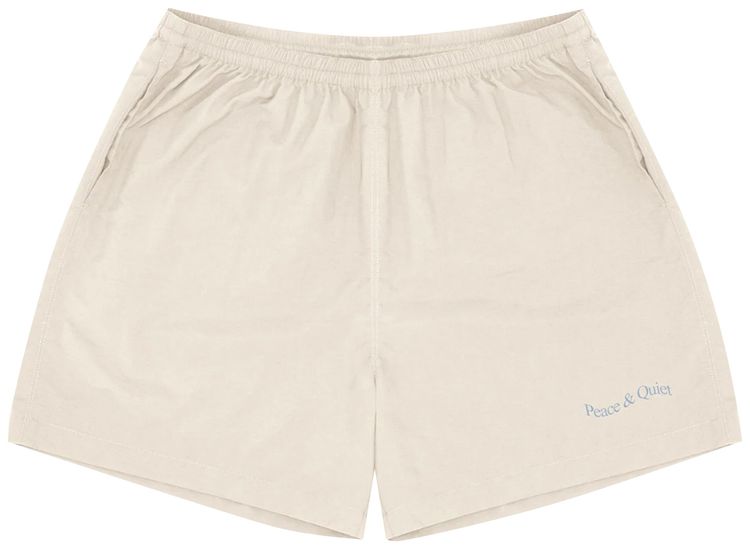 Museum of Peace  Quiet Wordmark Nylon Short Bone