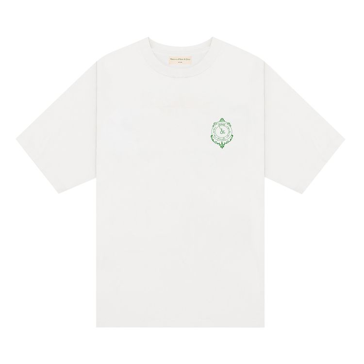 Museum of Peace  Quiet PQ Seal T Shirt White