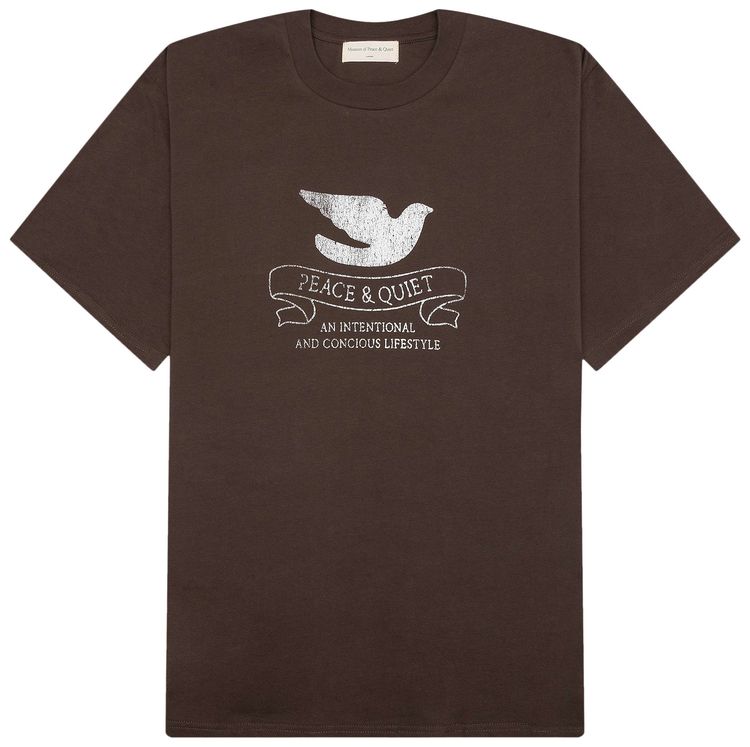 Museum of Peace  Quiet Conscious Lifestyle T Shirt Coffee