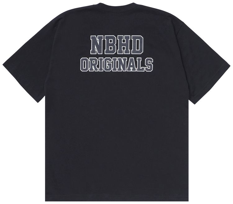 Neighborhood Short Sleeve 03 Tee Black