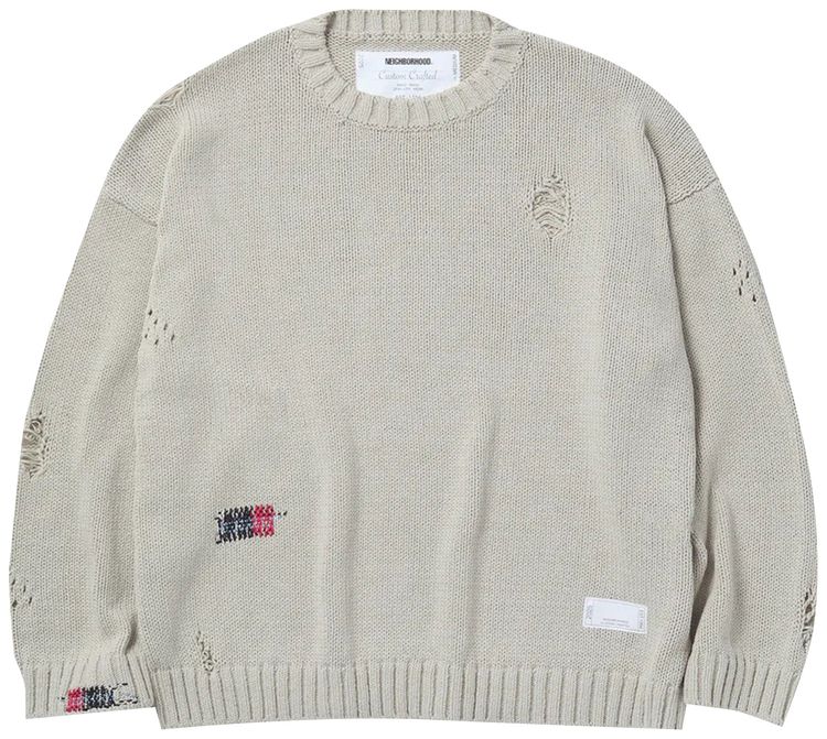 Neighborhood Savege Knit Sweater Ivory