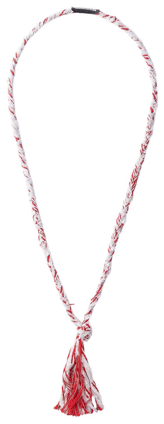 Neighborhood JQ Braid Necklace Red