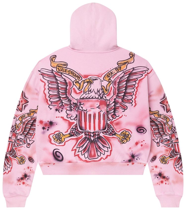 Vale Forever Flag Zip Up Pink