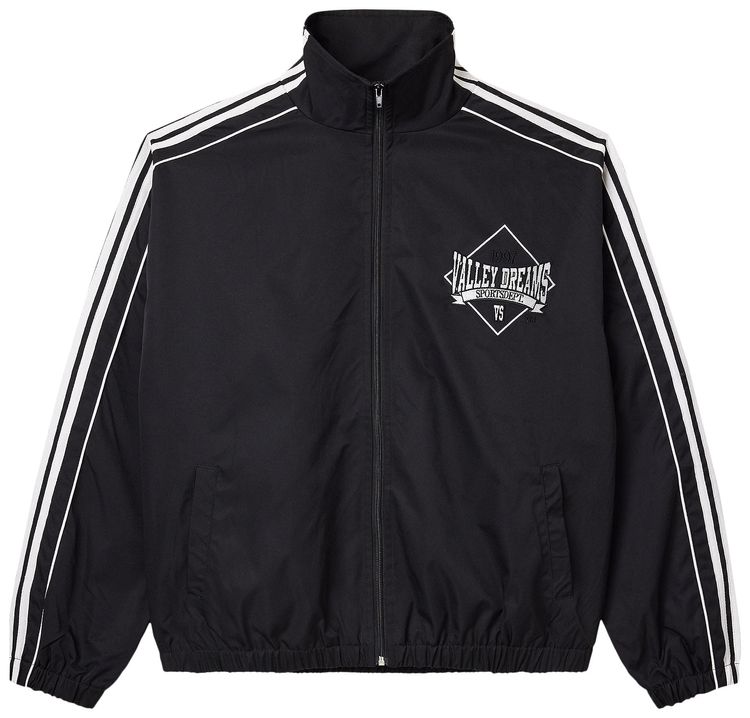 Vale Forever Stripe Track Jacket Black