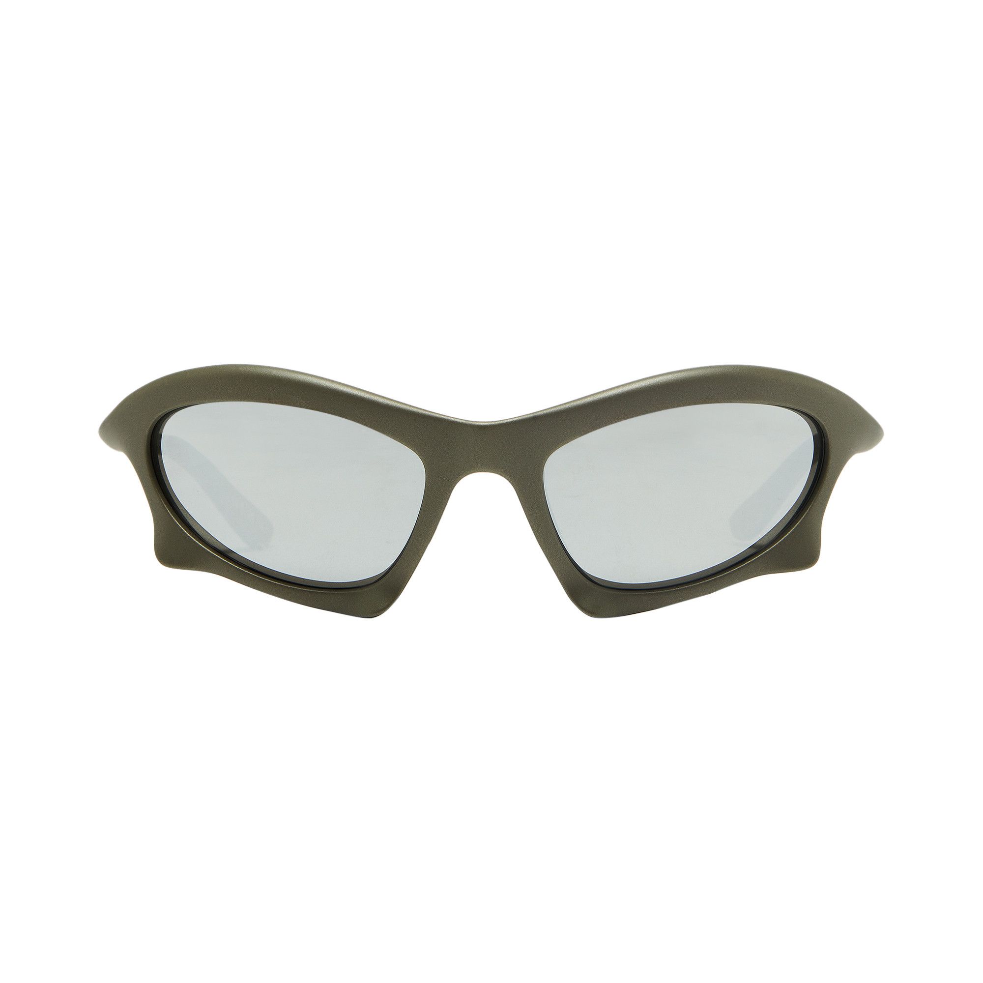 Buy Balenciaga Bat Rectangle Sunglasses 'Gunmetal/Silver