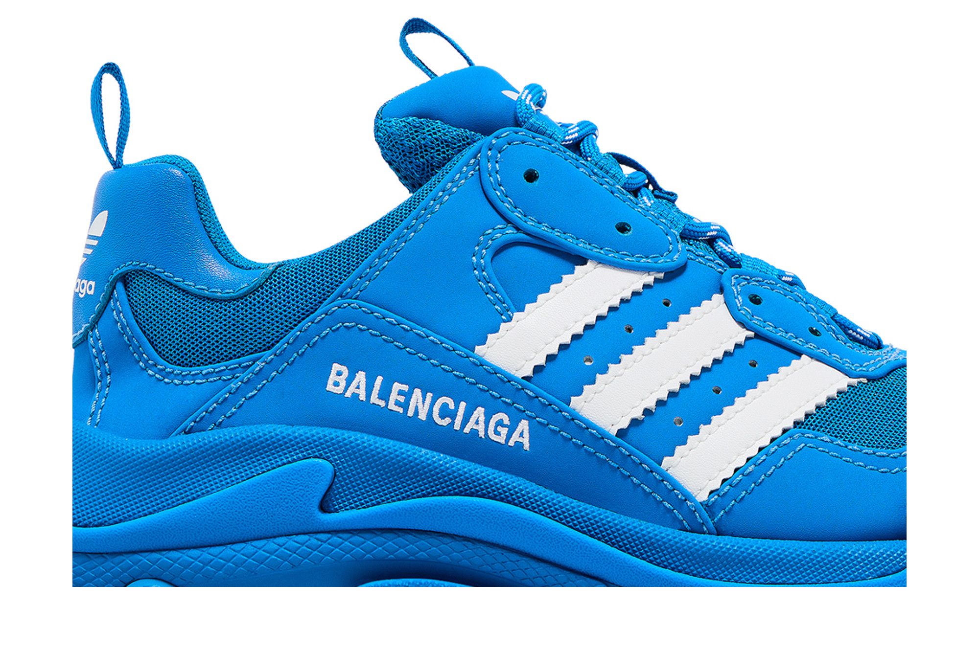 関税込【BALENCIAGA×adidas】 トリプル S トレーナーBlue Buy Adidas x Balenciaga Triple S Sneaker 'Blue' - 712821