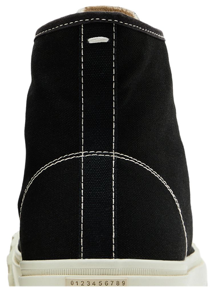 Maison Margiela Tabi High Black White