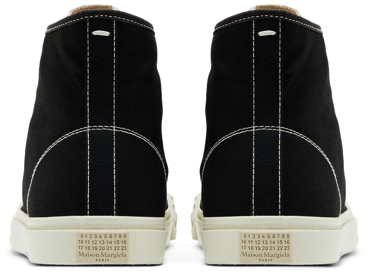 Maison Margiela Tabi High Black White