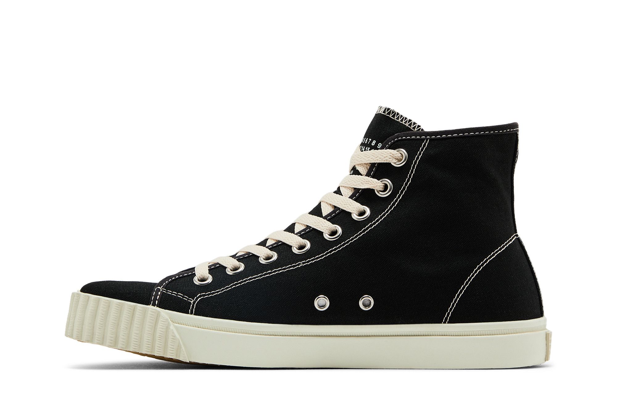 Buy Maison Margiela Tabi High 'Black White' - S57WS0440