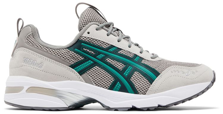 ASICS Gel 1090V2 Steeple Grey Jasper Green