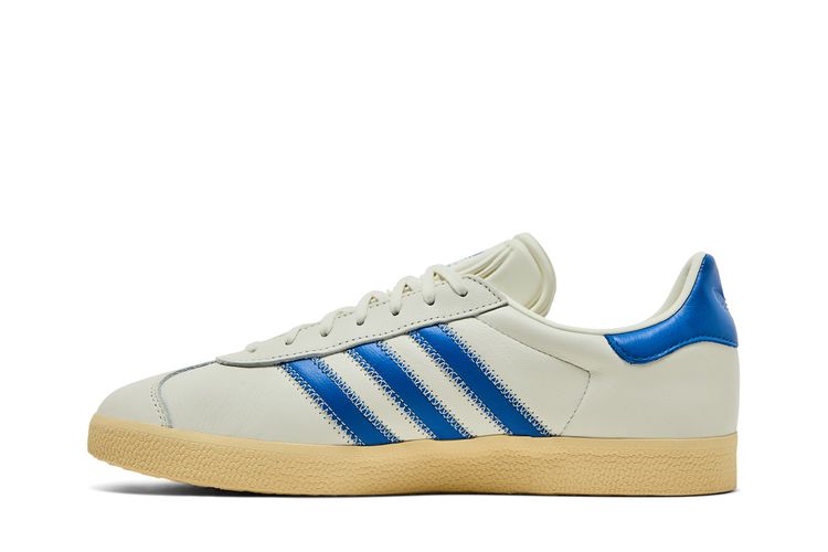 adidas gazelle silver green womens Adidas Blue and White Stripe Gazelle Trainers  Phoenix Style