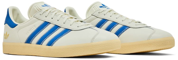Adidas Gazelle Ivory Bluebird Shoe Palace Exclusive