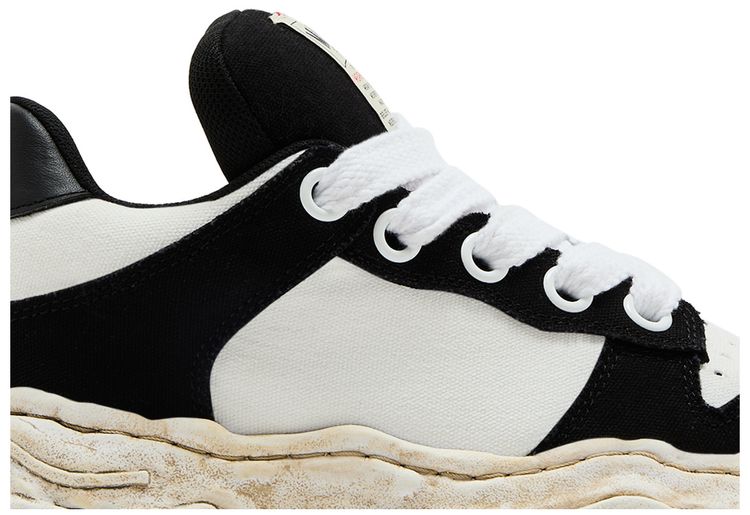 Maison Mihara Yasuhiro Wayne Puffer OG Sole Canvas Low Black White