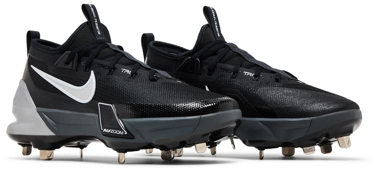 Nike Force Zoom Trout 9 Elite Black Metallic Silver