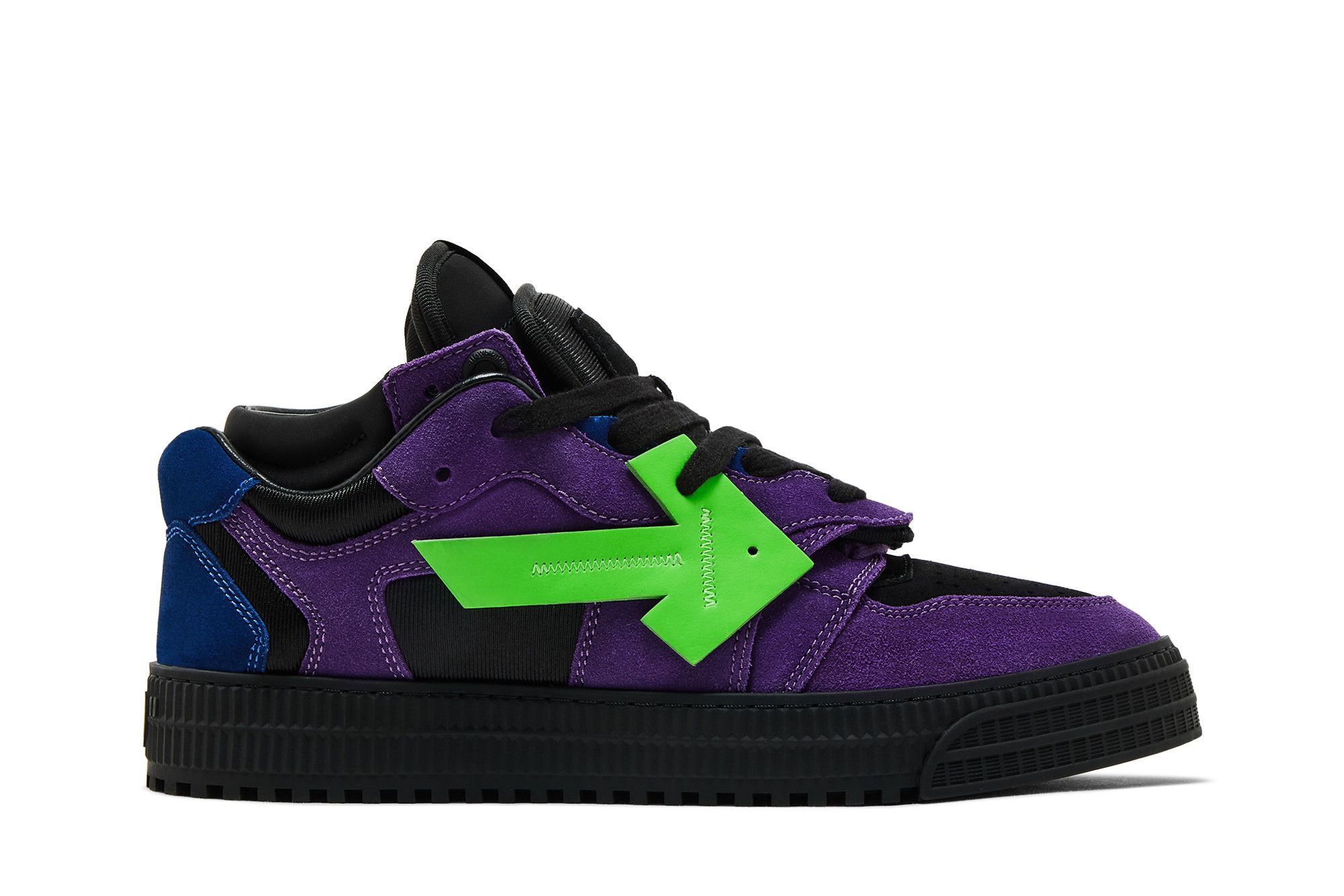 スニーカー OFF WHITE Men Sneakers OMIA244S25LEA0014914 Purple Buy Off-White Off-Court 3.0 Floating Arrow Low 'Purple Lime
