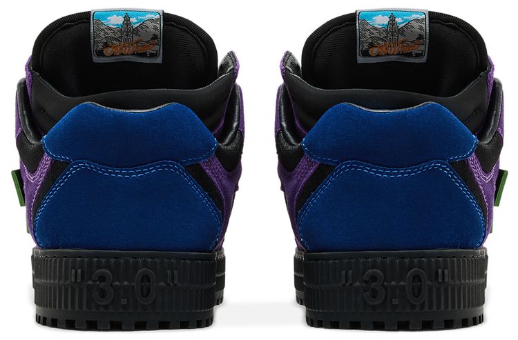 Off White Off Court 30 Floating Arrow Low Purple Lime