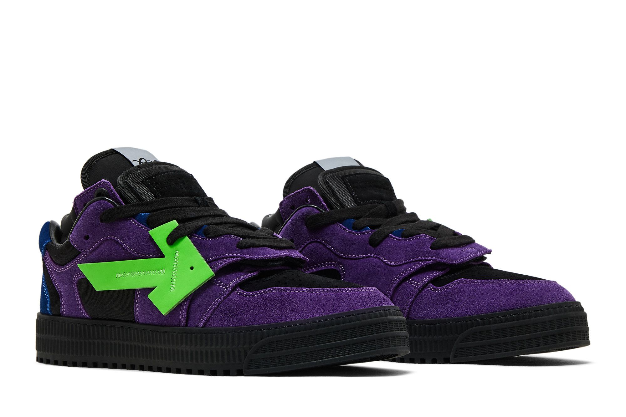 スニーカー OFF WHITE Men Sneakers OMIA244S25LEA0014914 Purple Buy Off-White Off-Court 3.0 Floating Arrow Low 'Purple Lime