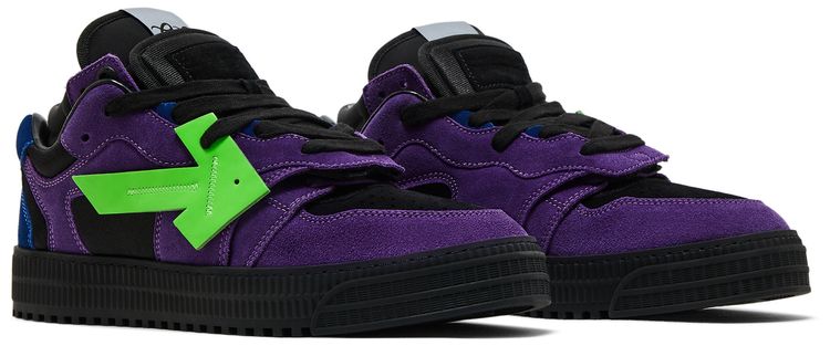 Off White Off Court 30 Floating Arrow Low Purple Lime