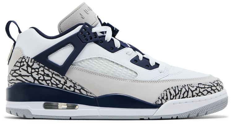 Jordan Spizike Low White Midnight Navy