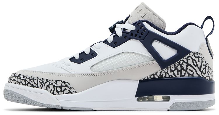 Jordan Spizike Low White Midnight Navy