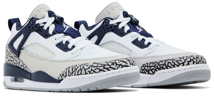 Jordan Spizike Low White Midnight Navy