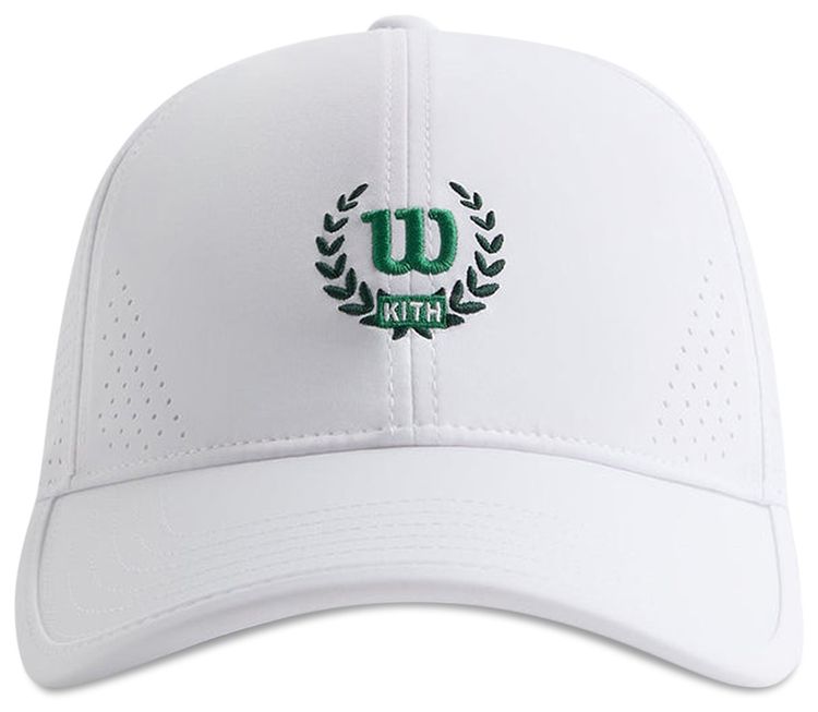Kith x Wilson Performance Cap White