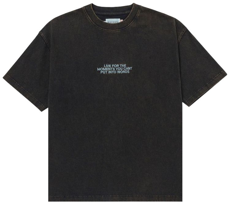 Honor The Gift Live For The Moments Tee Black