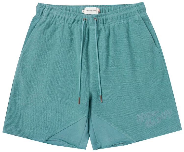 Honor The Gift Block Party Reverse Terry Short Green