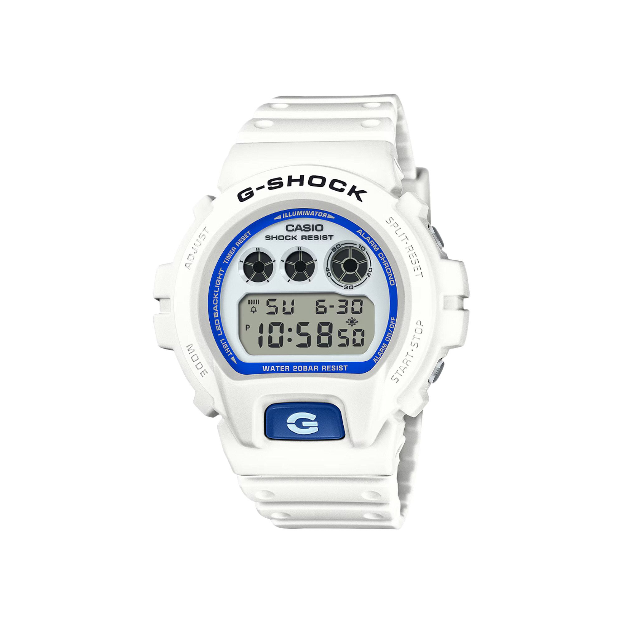 CASIO G-SHOCK XL G-6900 ホワイト Casio G-Shock 6900 Series White Shiro-Shiba Special DW