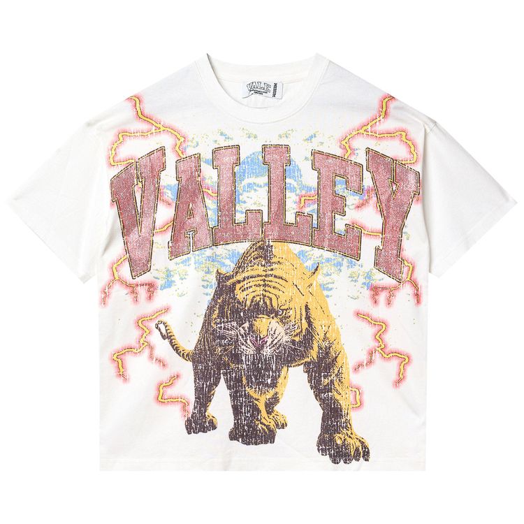 Vale Forever Eye Of The Tiger Bling Tee White