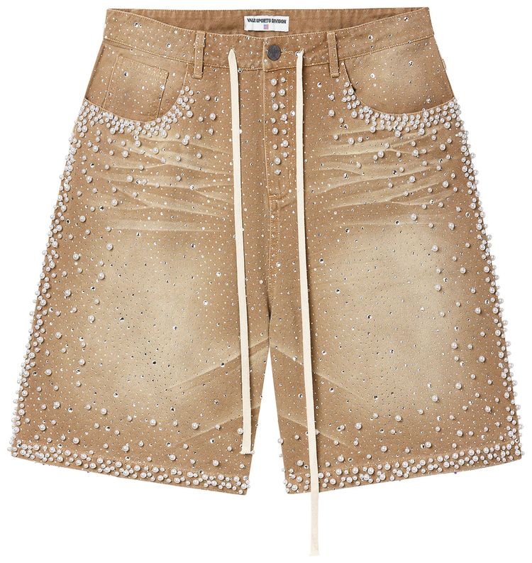 Vale Forever Sand Storm Jorts Tan