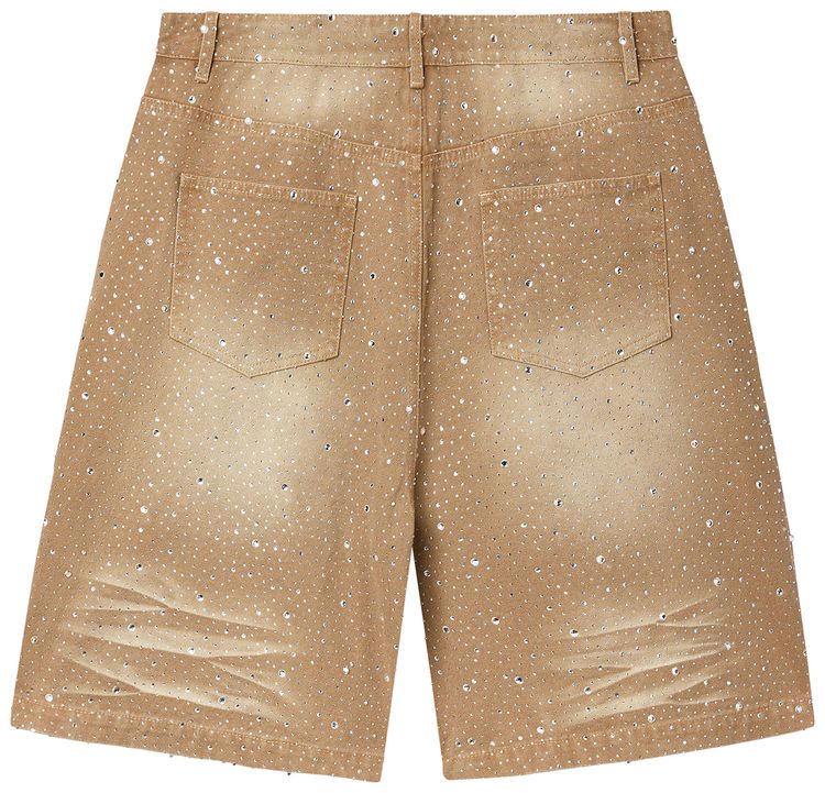 Vale Forever Sand Storm Jorts Tan